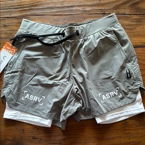 ASRV Sage Athletic Shorts Brand New